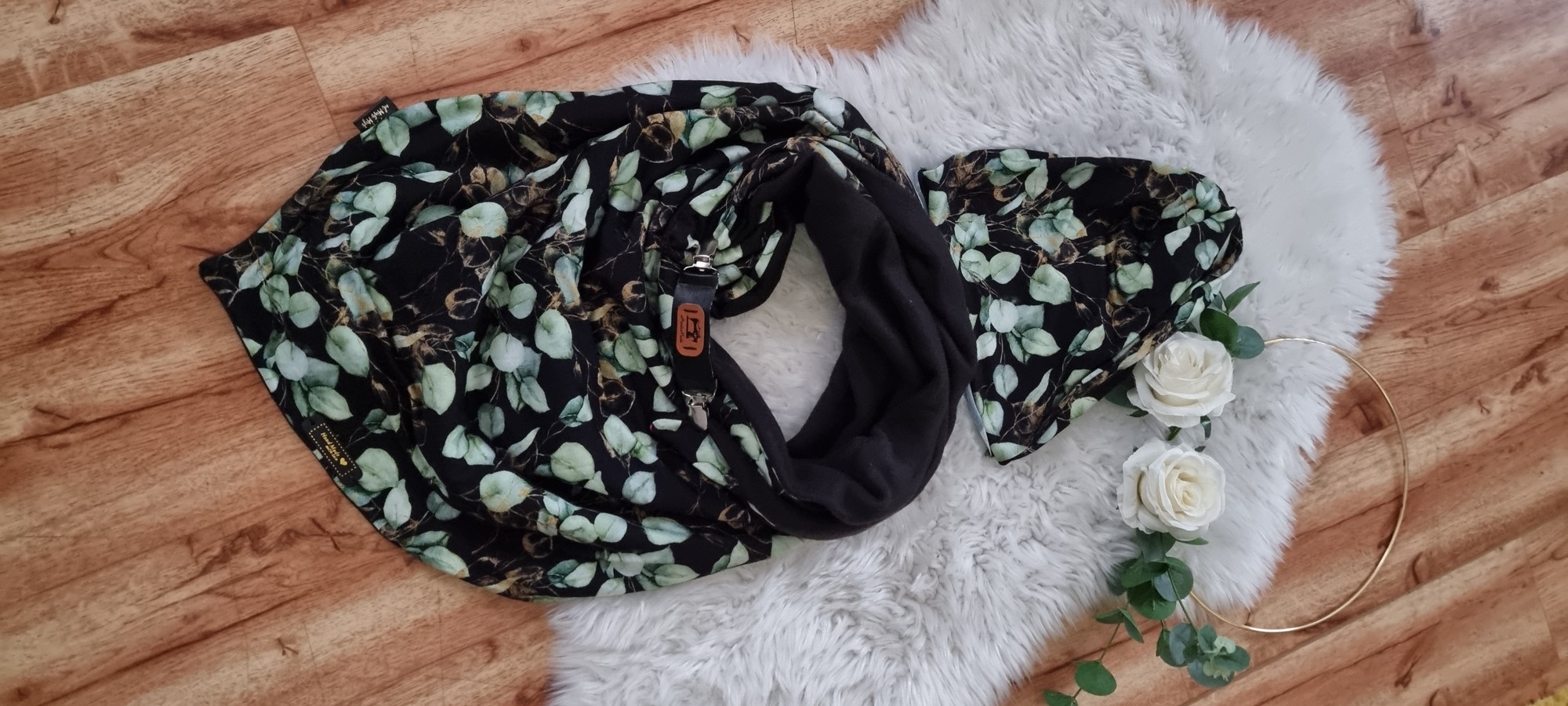 HANDMADE OBOUSTRANNÁ ČEPICE HOMELESS EUKALYPTUS