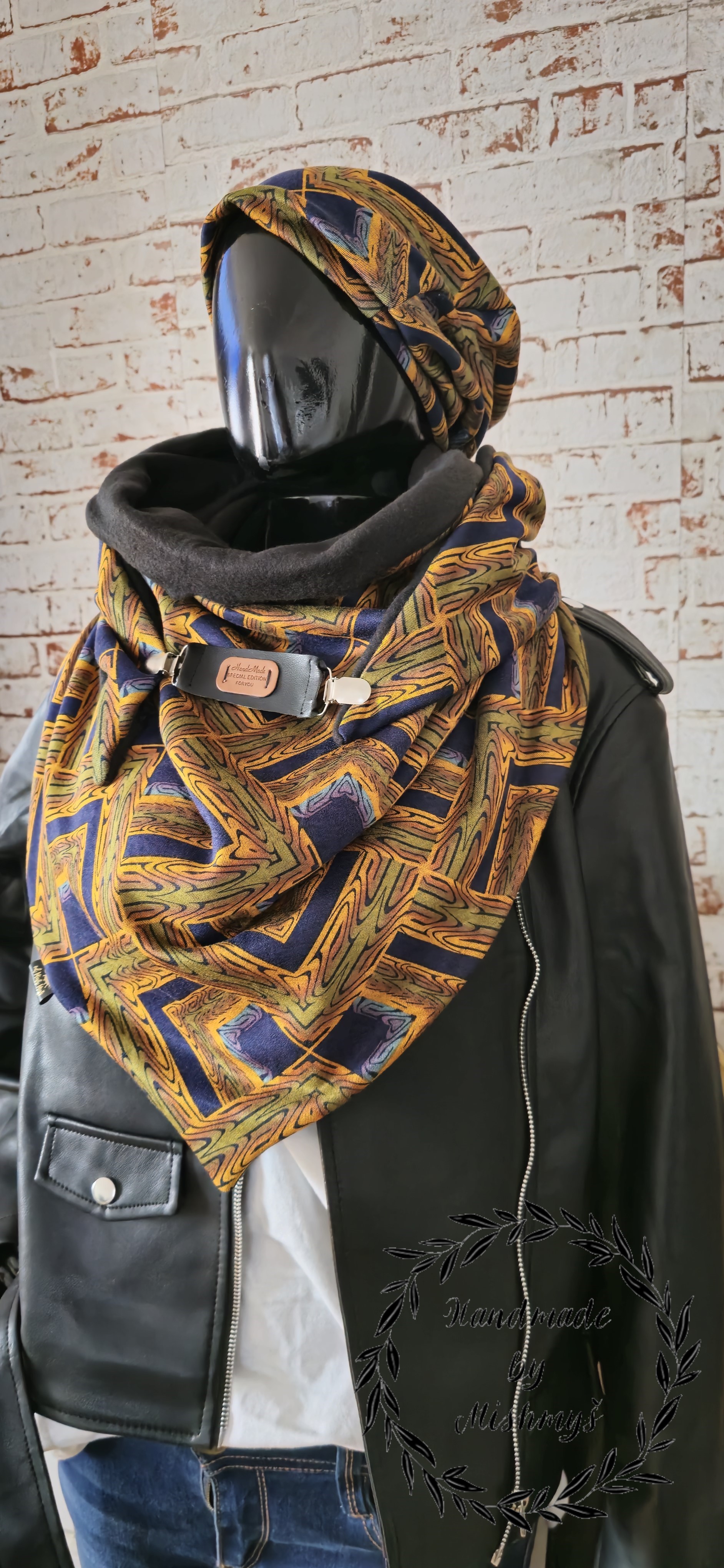 HANDMADE MAXI  ŠÁTEK JENNY