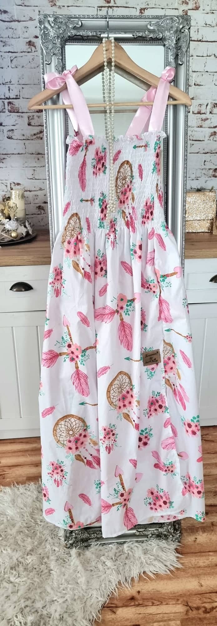 HANDMADE LETNÍ BOHO ŠATY VEL.S - XL
