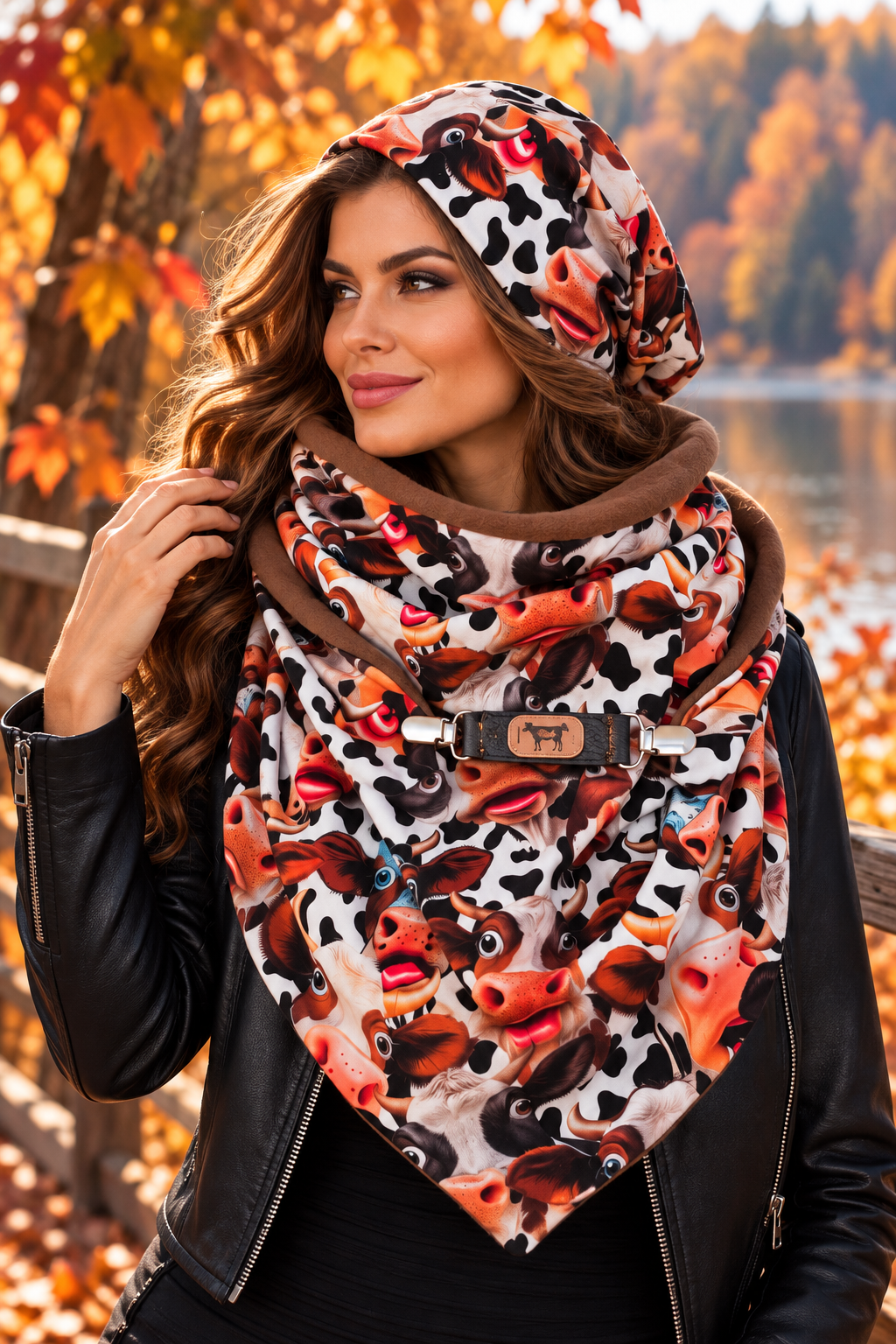 HANDMADE ČEPICE HOMELESS VESELÉ KRAVIČKY