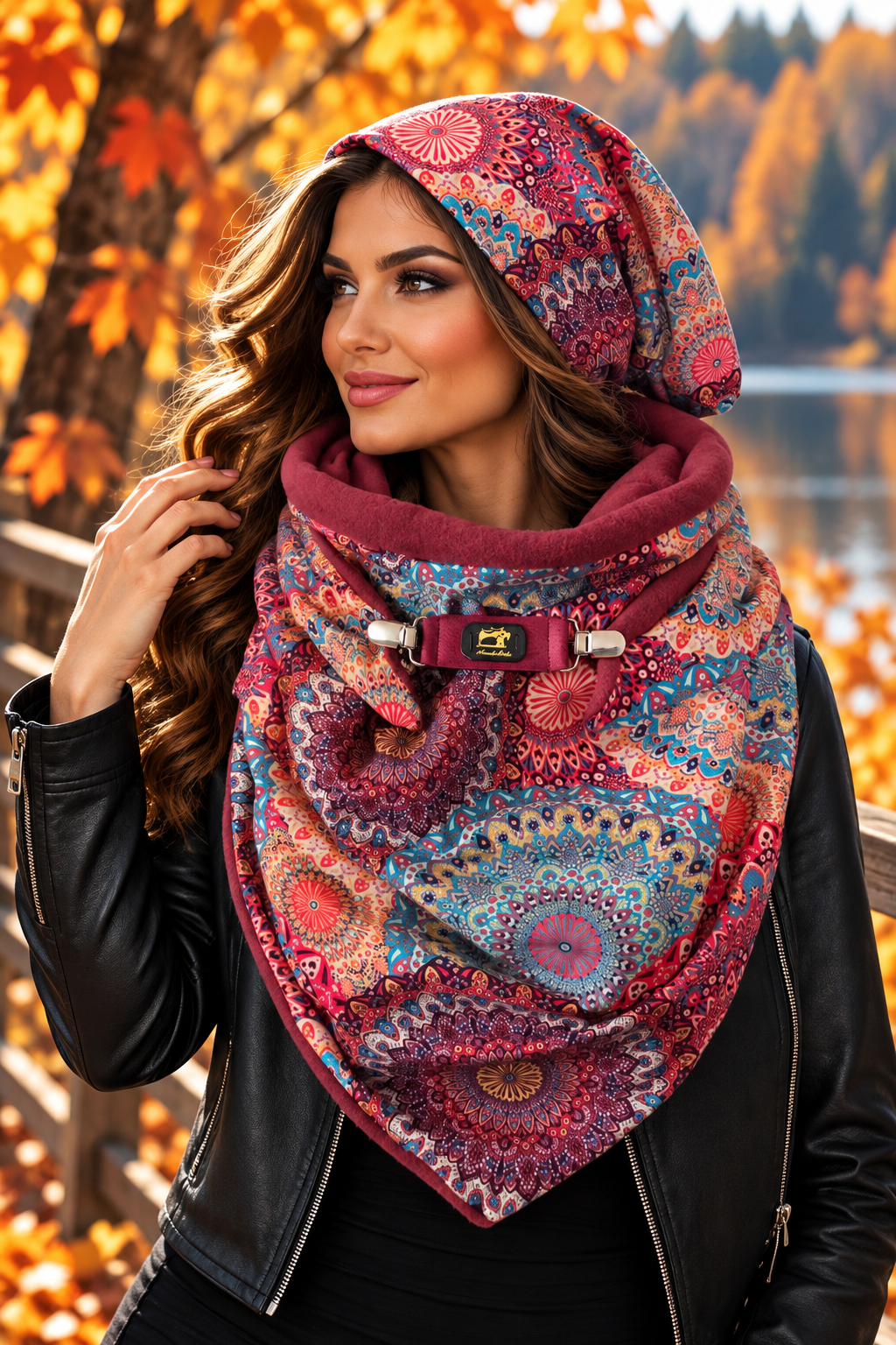 HANDMADE ČEPICE HOMELESS BOHO MANDALY
